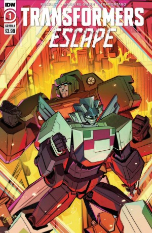 Transformers News: Preview For IDW Transformers: Escape #1