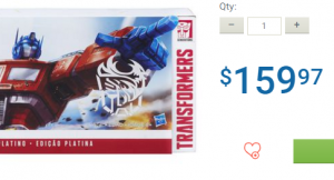 Transformers News: Platinum Edition Year of the Rooster Optimus Prime Now Available Online in Canada and Price Revealed