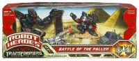 Transformers News: Robot Heroes Battle Scenes now available at retail