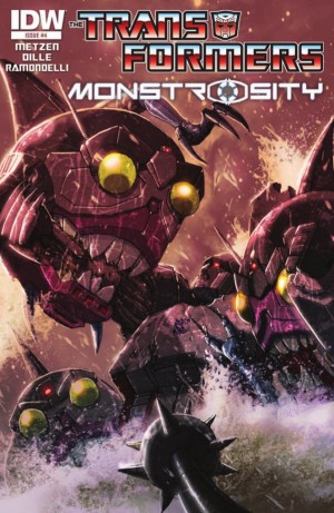 Transformers News: IDW Transformers: Monstrosity 4 (of 4) Preview