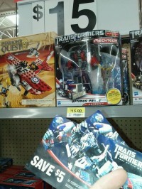 Transformers News: DOTM Voyagers for $10 at Walmart after $5 manufacturer's coupon