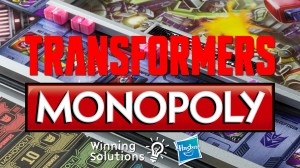 Premium Transformers-themed Monopoly from Winning Solutions Games #HasbroToyFair #TFNY