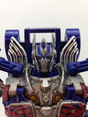 Transformers News: Takara Tomy  AD31 Silver Knight Optimus Prime face changing gimmick