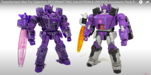 Transformers News: Transformers Generations SELECTS Reformatted Galvatron video review.