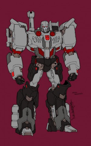 Alex Milne MTMTE Autobot Megatron Concept Sketch - Transformers