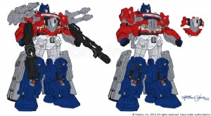 Transformers Titan's Return Concept Art; Power Master Optimus Prime, Galvatron