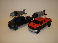Transformers News: Transformers Dark of the Moon Voyager Cannon Force Ironhide In-Hand and Comparison Images