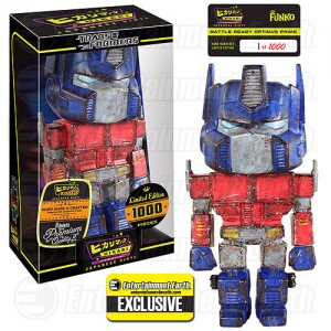 Transformers News: Funko Limited Edition Hikari Transformers Vinyls Battle Ready Optimus Prime and Bumblebee