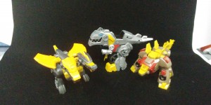 New Video Reviews of Re-released Rescue Bot Dinobot Adventures Figures