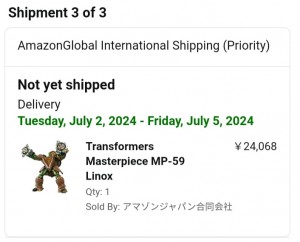 Transformers News: MP Rhinox Now $160 USD on Amazon Japan