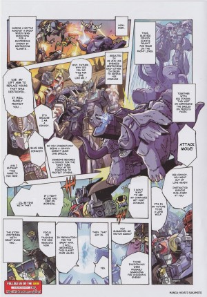 Transformers News: English Translation for Takara's Blue Big Convoy Manga Prepares Fans for Subtitled Beast Wars Neo