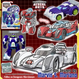 Transformers News: Transformers: Rescue Bots Salvage, Blurr and Servo Concept Art by Marvin Mariano