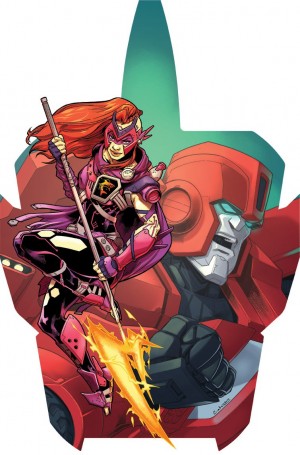 Transformers News: Variant Cover for IDW Transformers vs The Visionaries by Cahill / Bennet