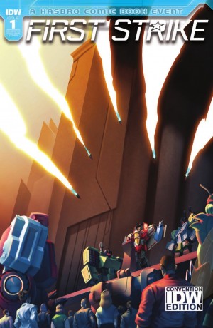 Transformers News: Review of IDW First Strike #1, featuring Transformers, GI Joe #HasbroFirstStrike