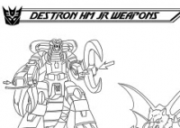 Transformers News: Destron Headmaster Juniors' Weapons: Ark Addendum