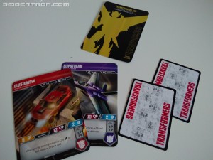 Quick Pictorial Review of Transformers Trading Card Game SDCC Exclusive Booster Pack