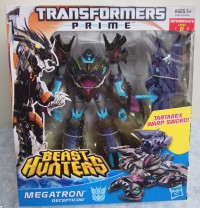 Transformers Prime Beast Hunters Voyager Megatron In-Package Images