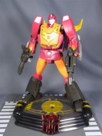 Transformers News: Toy Images of Welcome to Transformers 2010: Sound Stage for MP-09 Rodimus Convoy
