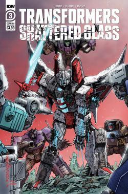 Transformers News: A review of IDW Transformers Shattered Glass #3