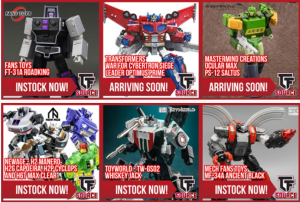 Transformers News: TFSource News - Newage, OM Saltus, WFC Siege Leader Prime, FT-31C Spoiler, FT Roadking & More!