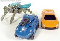 Transformers News: New Galleries: HFTD Scouts: Breacher, Insecticon & Oil Pan!