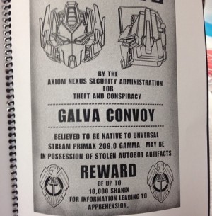 Transformers News: BotCon 2015 Custom Class figure Galva Convoy
