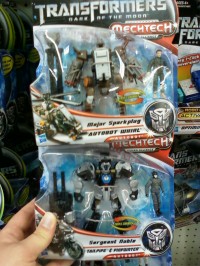 Transformers News: Human Alliance Tailpipe and Autobot Whirl Found at Retail