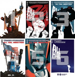 Transformers News: IDW Limited Official Lithograph Series Fan Poll