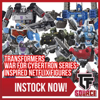 Transformers News: TFSource News - Netflix Series, ER Leader Astrotrain, KFC Junk Bros, IF Chaos Raven and More!