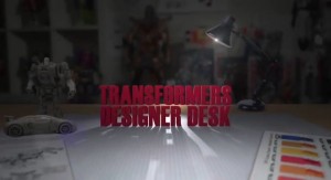 Transformers News: Transformers Designer Desk Videos