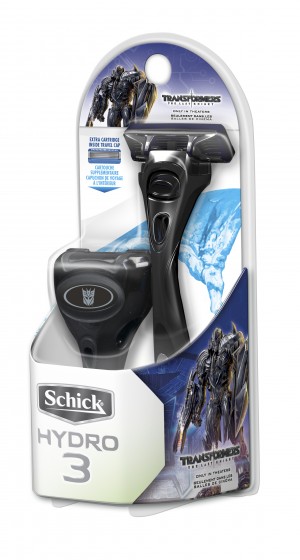 Transformers News: Schick Hydro and Transformers: The Last Knight Limited Edition Handles and Perks