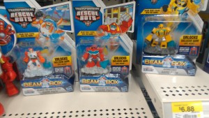 Transformers News: Rescue Bots Beambox Video Game Console And Game Figurines Out At Retail