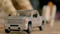 Transformers News: Chevy Silverado Commercial Features Unlikely Transformer Cameo