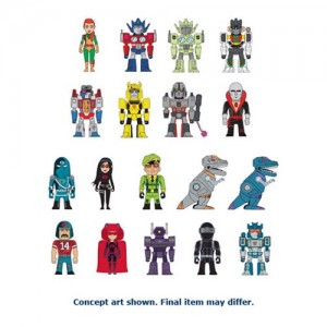Kidrobot Transformers Vs G.I Joe Vinyl Figure Keychain Series Cobra Commander 