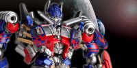 Transformers News: Official Images Of Revoltech Transformers Movie Optimus Prime