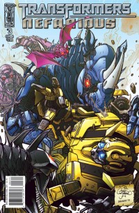 Transformers News: Transformers: Nefarious #3 - Five Page Preview