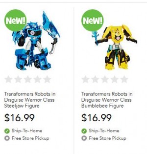 Transformers News: Transformers Robots in Disguise (2015) Figures at Toysrus.com