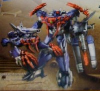 Transformers News: Beast Hunters Voyager Shockwave Toy Image, Plus Beast Hunters Guide Book Scans