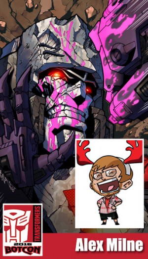 Transformers News: BotCon 2016 Artist Alley Announcements - Alex Milne, Josh Perez