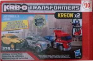 Transformers News: Kreo Transformers Buckets Now Appearing At Family Dollar