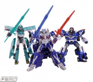 Takara Tomy Cross-Promotion Campaign Featuring 3 Versions of Age of Extinction First Edition Optimus Prime's Sword