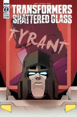 Transformers News: A review of IDW Transformers Shattered Glass #2