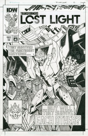Transformers News: Review of IDW Transformers: Lost Light #13