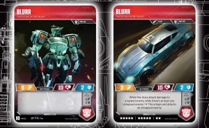 Transformers News: Blurr and more revealed for Wizards of the Coast's Official Transformers Trading Card Game