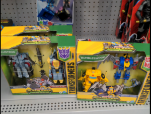 Transformers News: Transformers Cyberverse Dinobots Unite Slugtron and Bumbleswoop Combiners Found in US