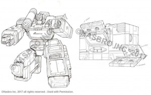 Transformers News: Masterpiece Platinum Year of the Goat Soundwave Art by Marcelo Matere