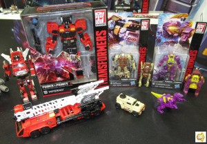 In Hand Images of Power of the Primes Cindersaur, Inferno and Outback from Australia Toy Fair