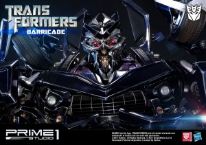 Prime 1 Studio Transformers MMTFM-15 Barricade Images