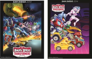 Transformers News: SDCC 2014 Coverage - Angry Birds Transformers Exclusive Posters