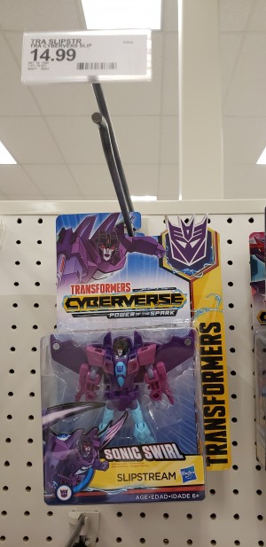 Transformers News: Cyberverse Warrior Class Slipstream Sighted at Retail